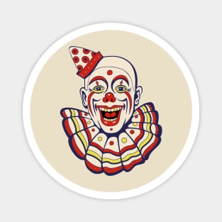 Vintage Circus Clown Magnet